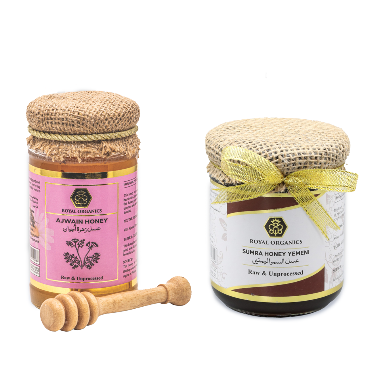Ajwain Honey + Sumra Honey