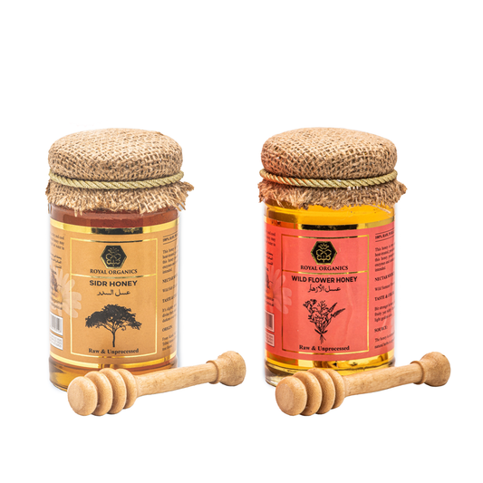 Sidr Honey + Wild Flower Honey
